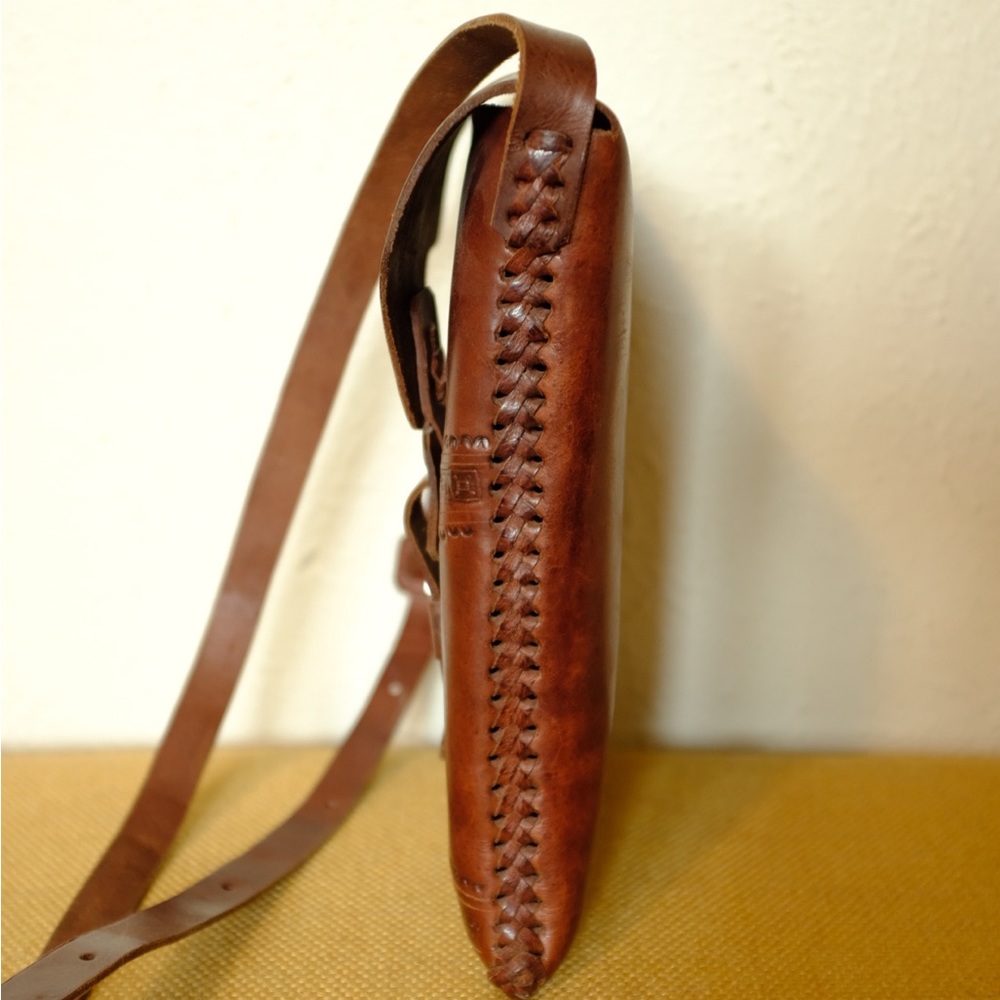 Mexican genuine leather crossbody - Picture 10 of 11